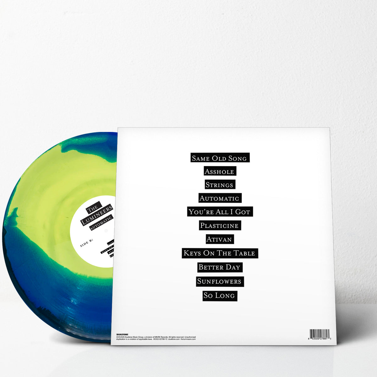 The Lumineers Automatic サイン入り　テストプレスレコード Automatic (Signed Lemon Eclipse Vinyl) – Dualtone Music Group