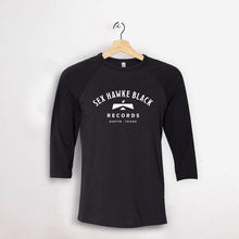 Load image into Gallery viewer, SexHawkeBlack (3/4 Sleeve Shirt)