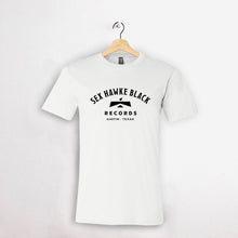 Load image into Gallery viewer, White SexHawkeBlack (Shirt)