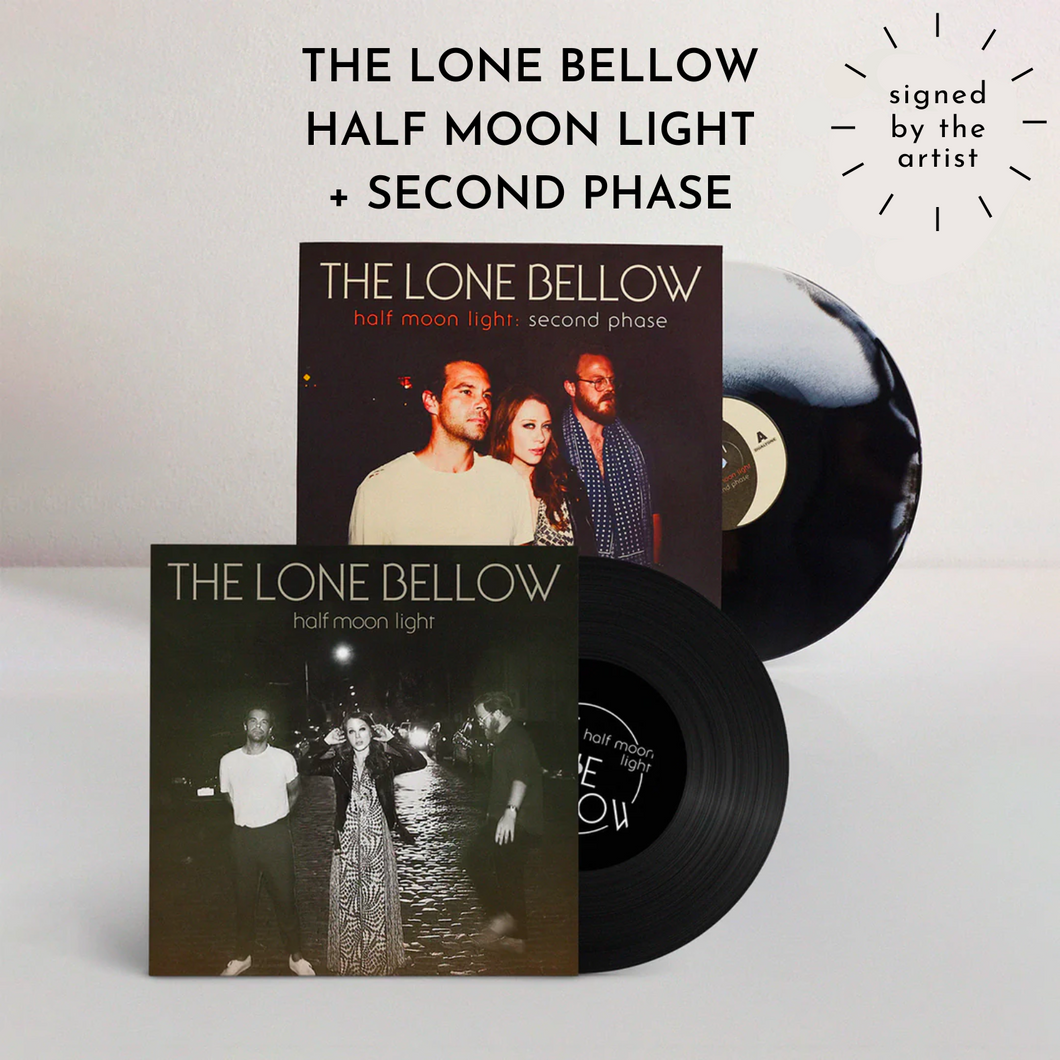 Half Moon Light + Second Phase (Signed LP)