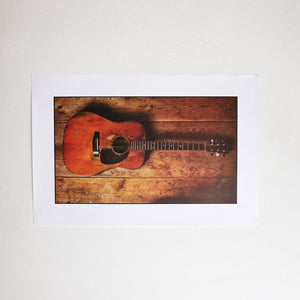 Guy Clark Guitar Workbench (Ltd. Edition Print)
