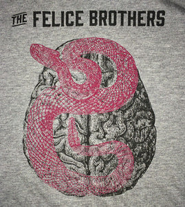 The Felice Brothers Snake/Brain (Shirt)